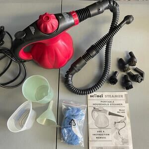 Scunci Portable Steamer & Accessories Tested/Working